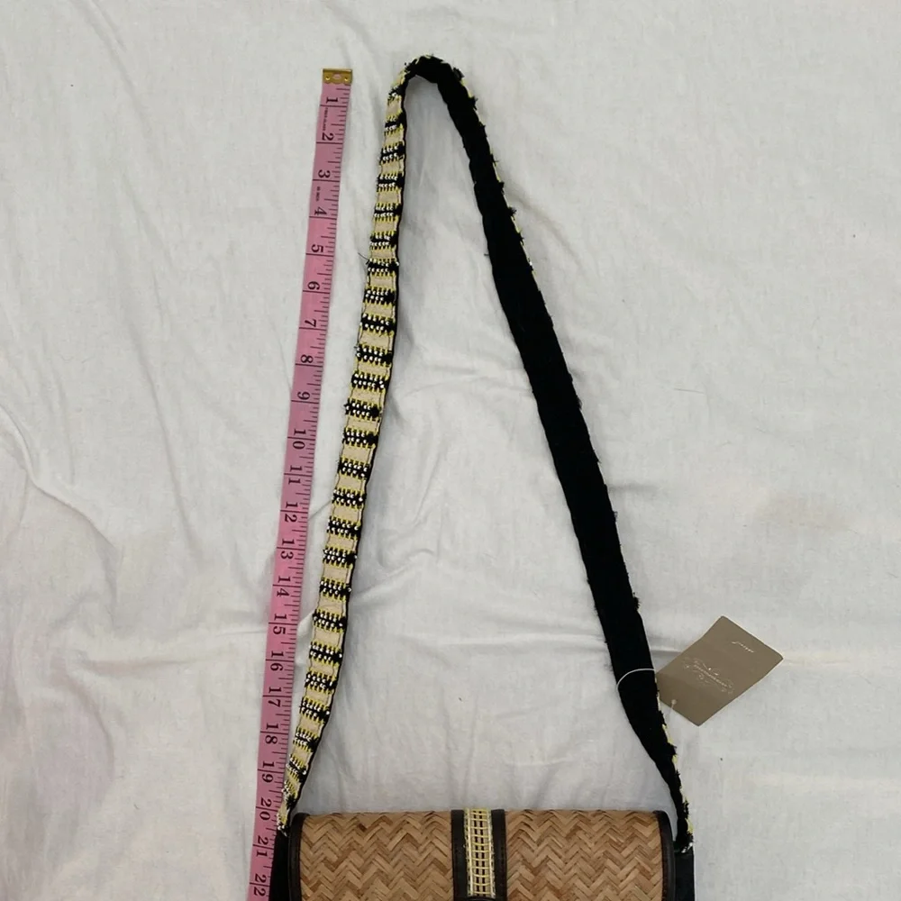 Anthropologie Woven & Beaded Shoulder Bag - Picture 14 of 14